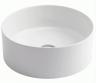 Lavabo Mate Slim �40 fritst�ende bowlevask - Uden overl�b - Mat hvid