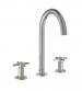 Grohe Atrio 3-huls h�ndvaskarmatur m/svingtud og bundventil - Steel