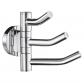 Smedbo Home svingbar h�ndkl�dekrog - Trippelkrog - Krom