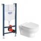 Duravit No. 1 rimless toiletpakke inkl. s�de m/softclose og hvid betjening