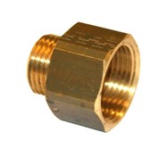 Sp.Muff 3/8- 1/4 Messing