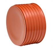 Uponor 315 mm bund med gummiring til opf&oslash;ringsr&oslash;r