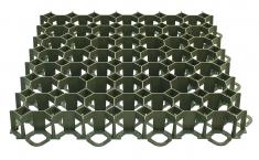 Votec gr�sarmeringsflise 492x492x40mm. PP/PE. - Gr�n