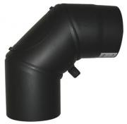 Metalbestos 130 mm 90� kn�r�r m/ smig og renseklap