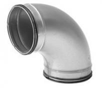 Lindab b&oslash;jning 90 grader 100mm