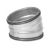 Lindab b&oslash;jning 15 grader 125mm