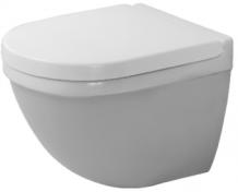Duravit Starck 3 compact v�gh�ngt toilet m/skjult montering og wondergliss