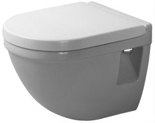 Duravit Starck 3 Compact v�gh�ngt toilet m/wondergliss