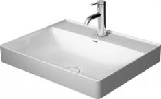 Duravit DuraSquare 60 fritst�ende bowlevask - 1 hanehul - Uden overl�b