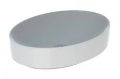 Geberit Variform 55 oval fritst�ende bowlevask - Uden overl�b
