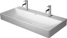 Duravit DuraSquare 100 bowlevask op til v�g - 2 hanehuller