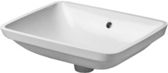Restsalg - Duravit Starck 3 49 h�ndvask t/underlimning - Uden hanehul - Wondergliss