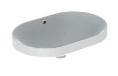 Geberit Variform 60 ellipse h�ndvask t/nedf�ldning - Med overl�b