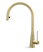 Cass�e Newform Conico k�kkenarmatur m/udtr�k - B�rstet messing