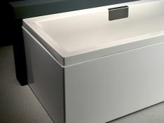 Str&oslash;mberg L-panel 1600x700x515 m/Carronite