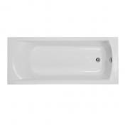 Str�mberg Delta badekar t/indbygning - 140 x 70 - 1 rygl�n