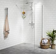 Alterna Vetro fast brusev�g 70x200 m/EasyClean - Klar/Hvid