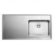 Intra Qube F12 st�lbordplade k�kkenvask - H�jre - 120 cm