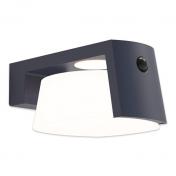 Lutec Solar Moon udend�rslampe til v�g m/solceller og sensor