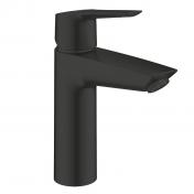 Grohe Start M h�ndvaskarmatur m/koldstart og push-open bundventil - Mat sort