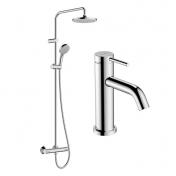 hansgrohe Tecturis & Vernis Blend pakke til badev�relse - Krom