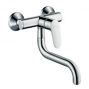 hansgrohe Focus M41 k�kkenarmatur t/v�g - Med svingtud