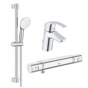 Grohe Eco komplet pakke til badev�relset 2 - Krom