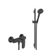 hansgrohe Vernis Blend brusesæt m/Vernis Blend brusearmatur - Mat sort