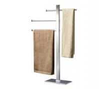 Hefe H�ndkl�deholder gulvmodel, med 3 justerbare st�nger