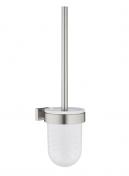 Grohe Essentials Cube toiletb�rste t/v�g - Supersteel