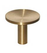 Gustavsberg K11 møbelknop - Børstet messing