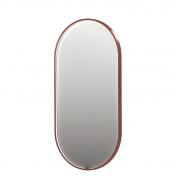 Sanibell Ink SP28 ovalt spejl m/lys, varme og sensor 50 x 100 cm - B�rstet kobber