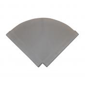 Thermex fladkanal b�jning - 220x90 MM - 90 grader horisontal