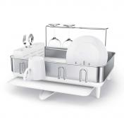 Simplehuman opvaskebakke m/st�lramme - Hvid