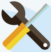 Montage af 4 brused&oslash;r/brusev&aelig;g