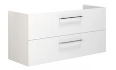 Dansani Mido+ 120 vaskeskab m/skuffer - Hvid h�jglans
