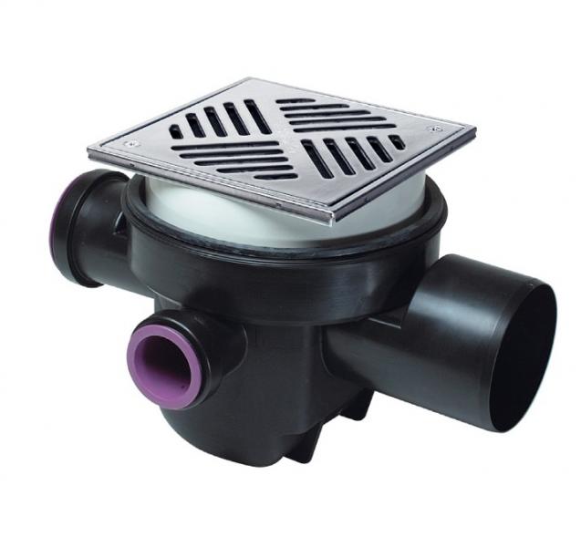 Lauridsen Kessel gulvafløb 110 mm m/højvandslukke Lauridsen Kessel gulvafløb 110 mm m/højvandslukke