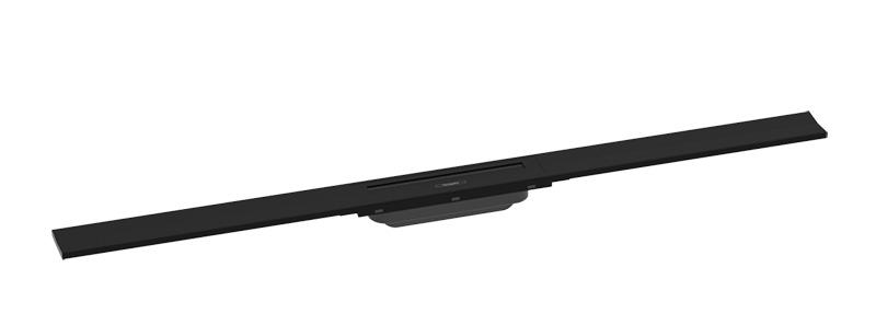 Hansgrohe RainDrain Flex kappes&aelig;t frit i gulv - 100 cm - Mat sort