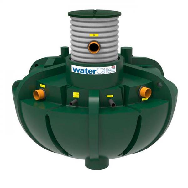 Watercare komplet regnvandsanlæg til hus 2500L Watercare komplet regnvandsanlæg til hus 2500L