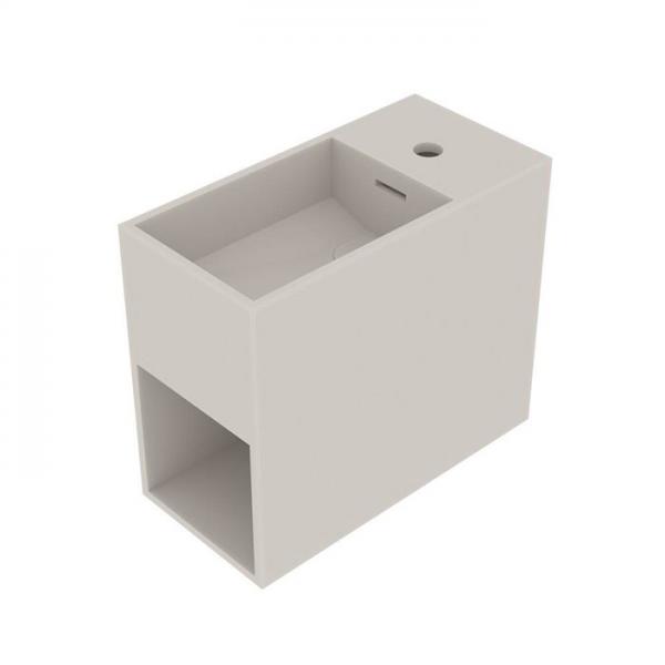 Ideavit Solidwash 45 håndvask t/væg - 1 hanehul Ideavit Solidwash 45 håndvask t/væg - 1 hanehul