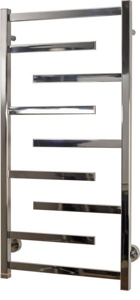 Kriss Luna håndklædetørrer - 50X100 cm - Poleret rustfrit stål Kriss Luna håndklædetørrer - 50X100 cm - Poleret rustfrit stål