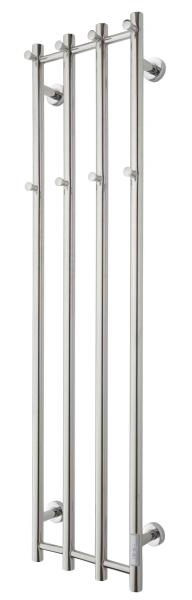 TVS Eldo 4 h&aring;ndkl&aelig;det&oslash;rrer m/timer - 34,5x140 cm - Poleret rustfri st&aring;l