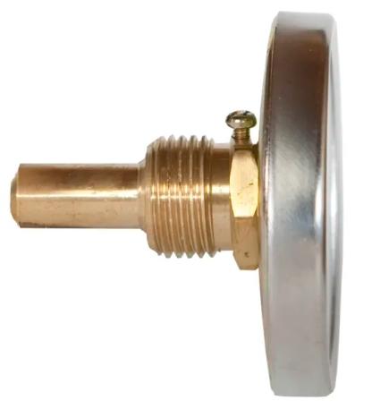 Skivetermometer &Oslash;63 1/2" x 40 mm 0-120&deg;C