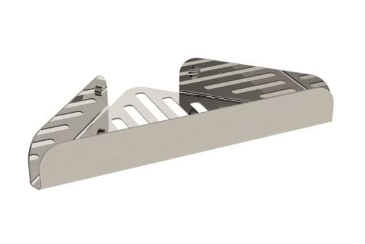 Cass&oslash;e hj&oslash;rnehylde til brus 20 cm - Krom