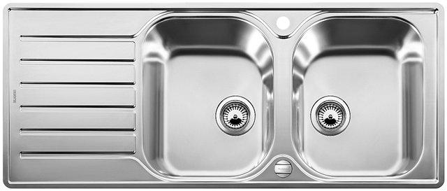 Blanco Lantos 8S-IF Compact k&oslash;kkenvask - Rustfrit st&aring;l