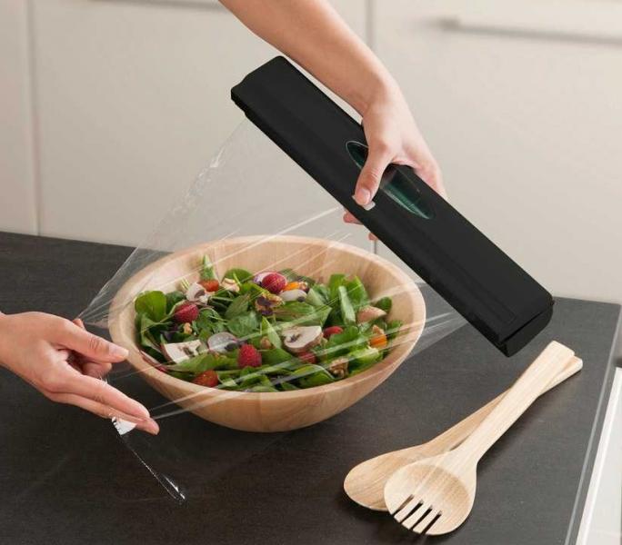 Wenko foliedispenser til køkken - Mat sort Wenko foliedispenser til køkken - Mat sort