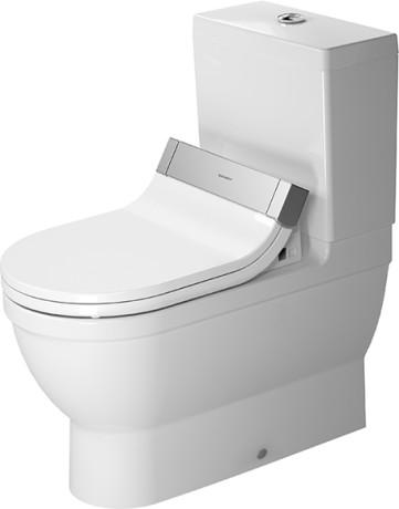 Duravit Starck 3 gulvtoilet m/wondergliss til sensowash sæde Duravit Starck 3 gulvtoilet m/wondergliss til sensowash sæde