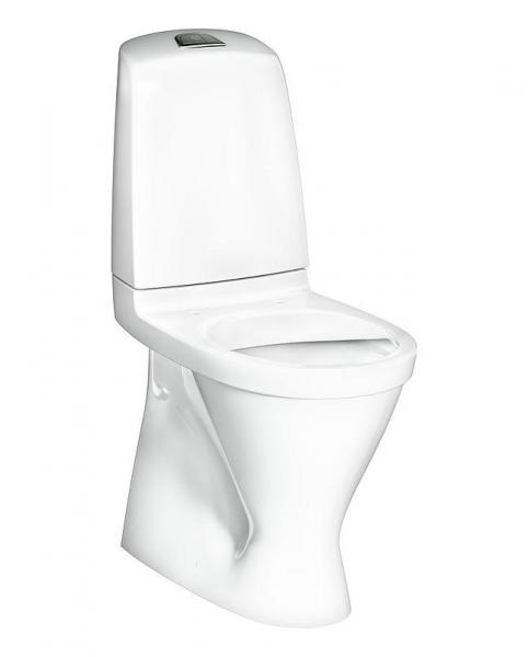 Gustavsberg Nautic 1546 toilet m/Hygienic Flush - H&oslash;j model