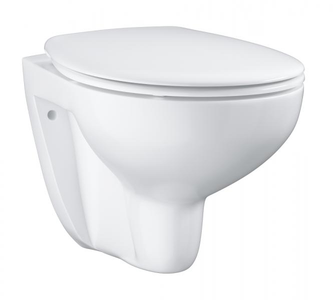 Grohe Bau Rimless væghængt toilet m/softclose sæde Grohe Bau Rimless væghængt toilet m/softclose sæde