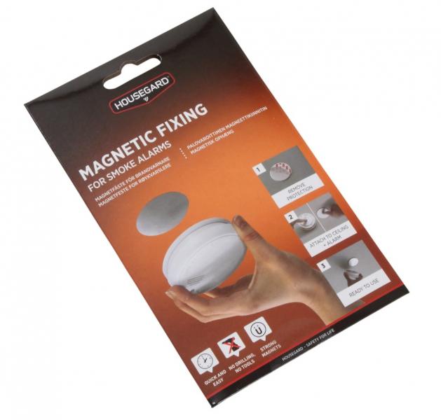 Housegard magnetbeslag til røgalarmer Housegard magnetbeslag til røgalarmer